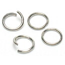 Cousin Basic Metal Findings - Silver Jump Rings 6 mm