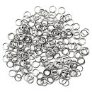 Cousin Basic Metal Findings - Silver Jump Rings 6 mm
