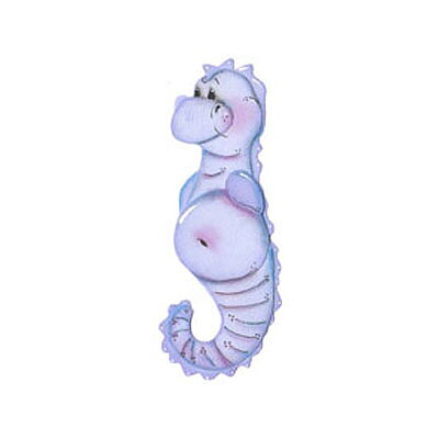BK Dies 3x4 Animal Sea Horse