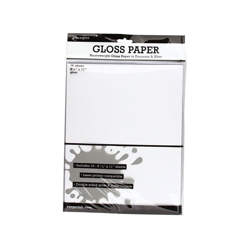 Glossy White Card Stock  Glossy Card Stock Paper