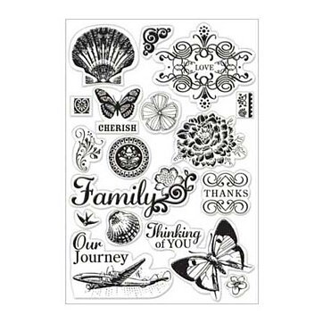 K&Company Clear Stamps Que Sera Sera