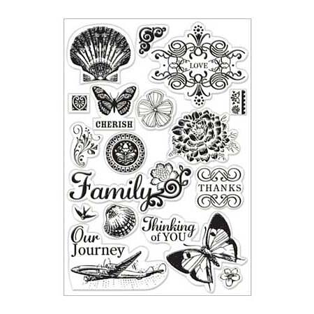 K&Company Clear Stamps Que Sera Sera