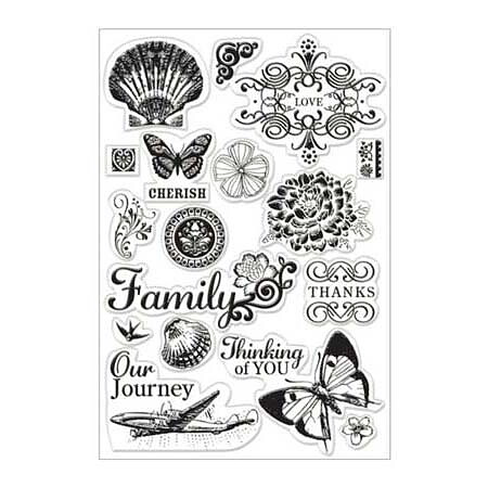 K&Company Clear Stamps Que Sera Sera