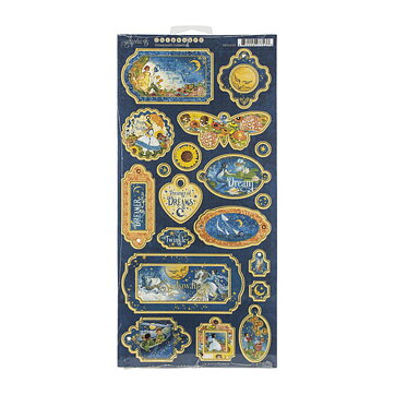 Graphic 45 Die-Cut Sheet - Dreamland Collection