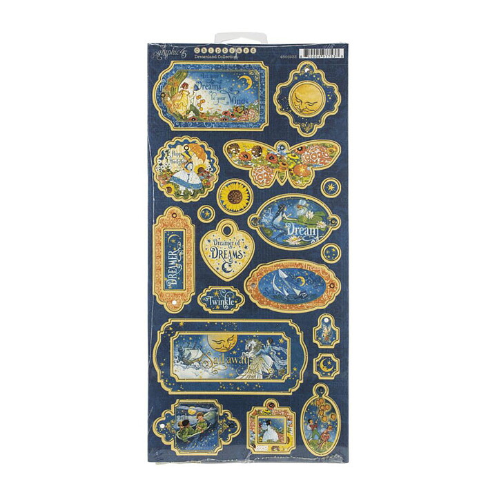 Graphic 45 Die-Cut Sheet - Dreamland Collection