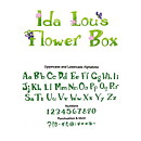 Sizzix Sizzlits Alphabet Dies - Ida Lou's Flower Box