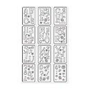 Sizzix Sizzlits Alphabet Dies - Ida Lou's Flower Box
