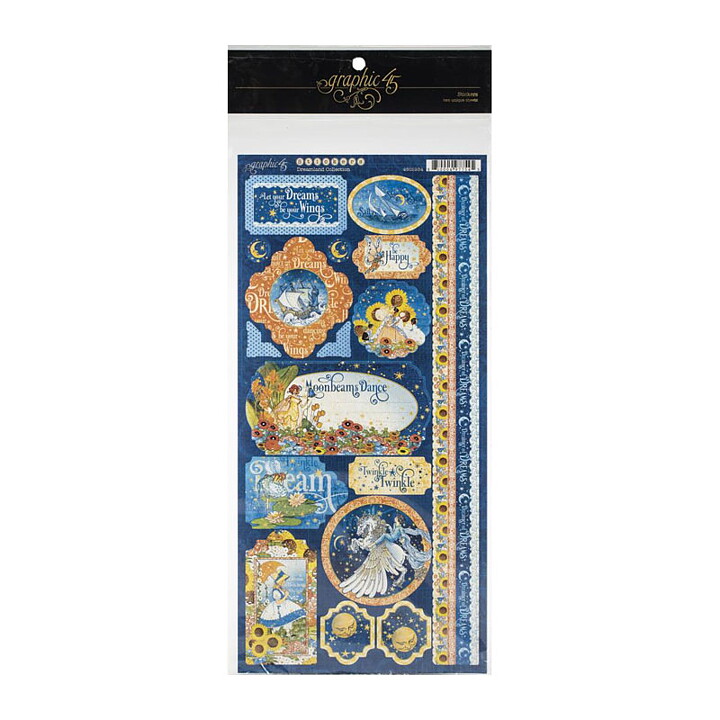 Graphic 45 Cardstock Stickers - Dreamland
