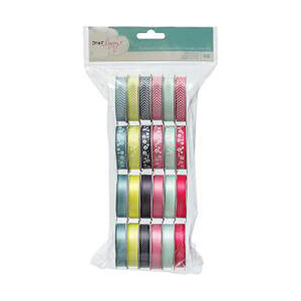American Crafts Ribbon Value Pack - Printed Woven 2