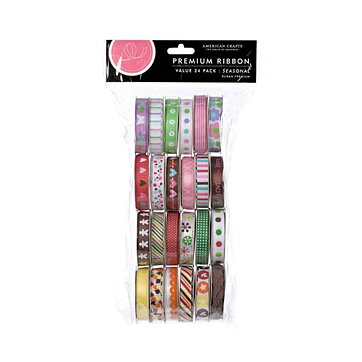American Crafts Ribbon Value Pack - Seasonal