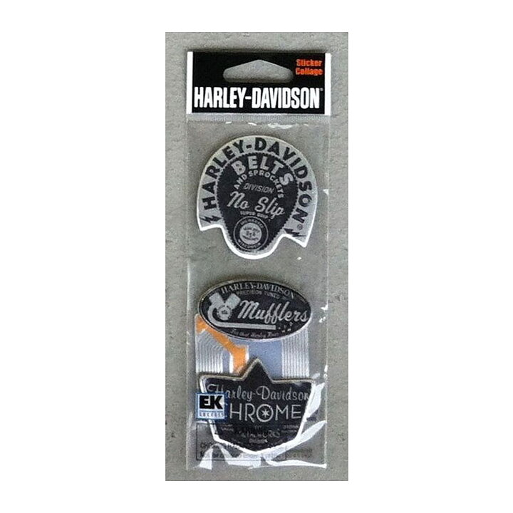 Harley Davidson Stickers - Vintage Service Logos