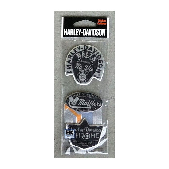 Harley Davidson Stickers - Vintage Service Logos