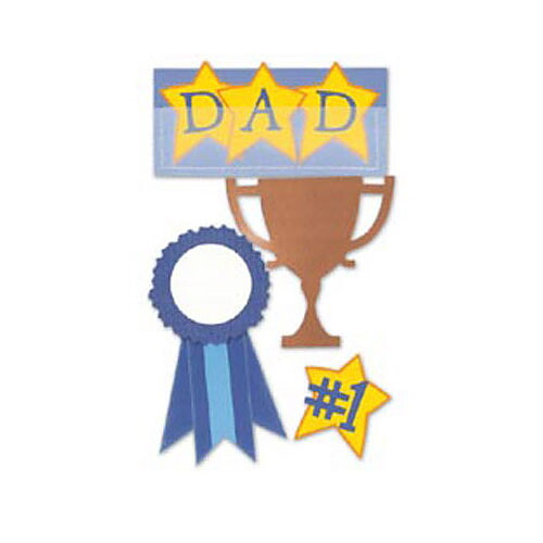 Paper Bliss  3-D Adhesive Accents - Dad