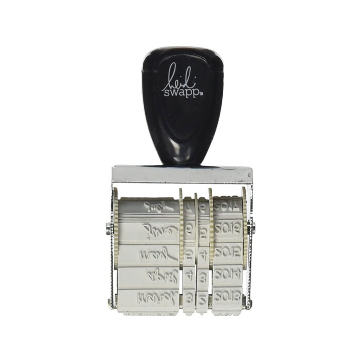 Project Life Roller Date Stamp - Heidi Swapp Handwritten