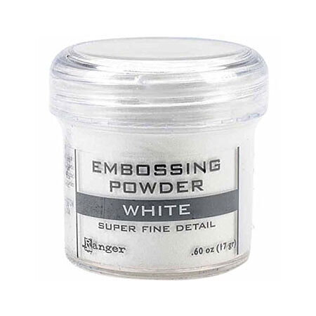 Ranger Embossing Powder - White Super Fine Detail