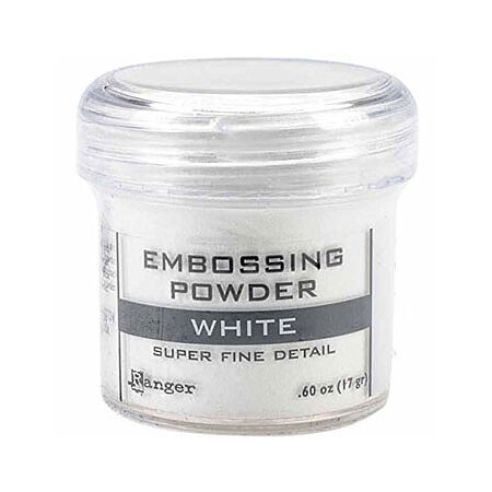 Ranger Embossing Powder - White Super Fine Detail