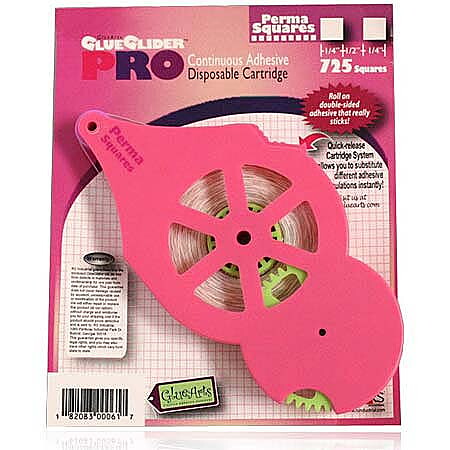 Glue Glider Pro+ Adhesive Cartridge Permanent Squares