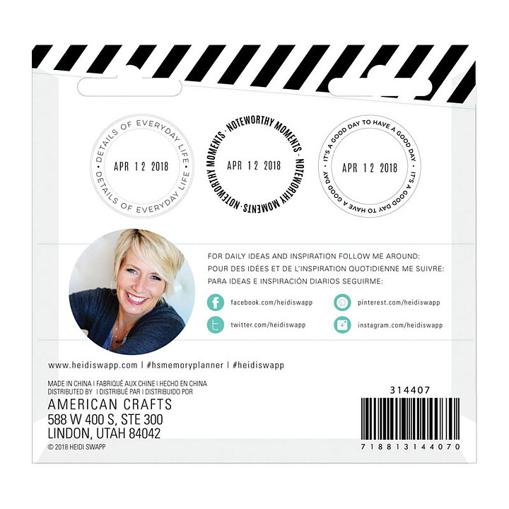 Heidi Swapp Memory Planner Magnetic Stamp