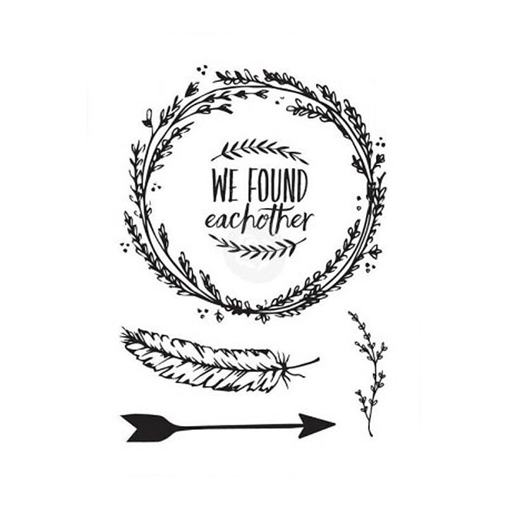 Prima Marketing Clear Stamps - Wild Free
