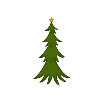 BK Dies 2x3 Christmas Tree 1