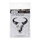 Creative Expressions Rubber Stamp - Buffalo Stance