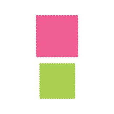 BK Dies 2x3 Basic Shapes Scalloped Squares