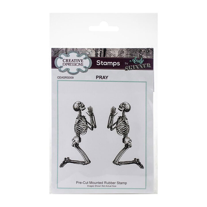 Creative Expressions Rubber Stamp - Pray