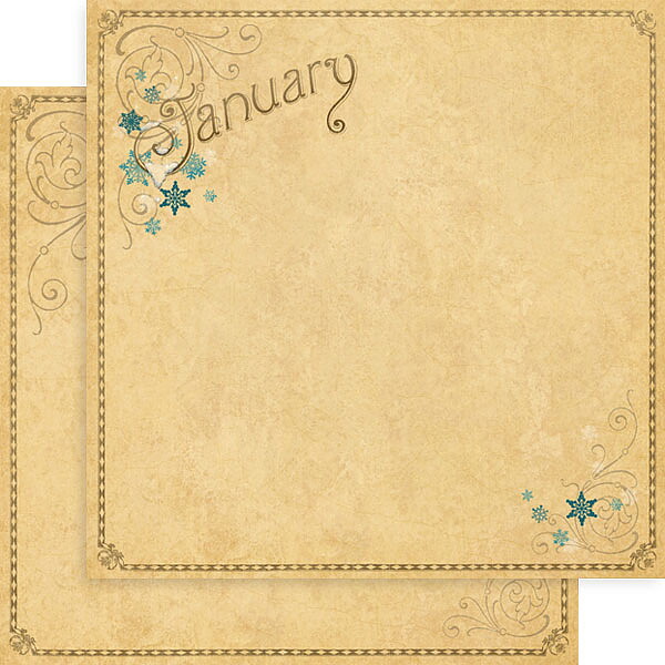 Graphic 45 - Place in Time January Foundation