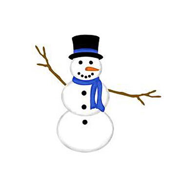 BK Dies 3x4 Christmas Snowman