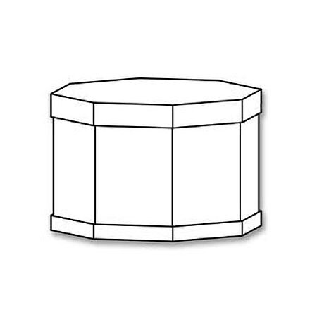 EKS Art Blanche Box - Octagon Small