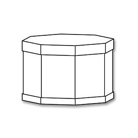 EKS Art Blanche Box - Octagon Small