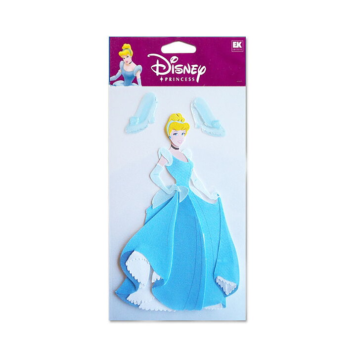 EK Success Disney Dimensional Stickers Large - Cinderella