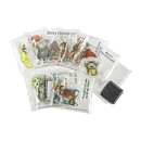 Stampendous Perfectly Clear Stamps - Mini Set Holiday