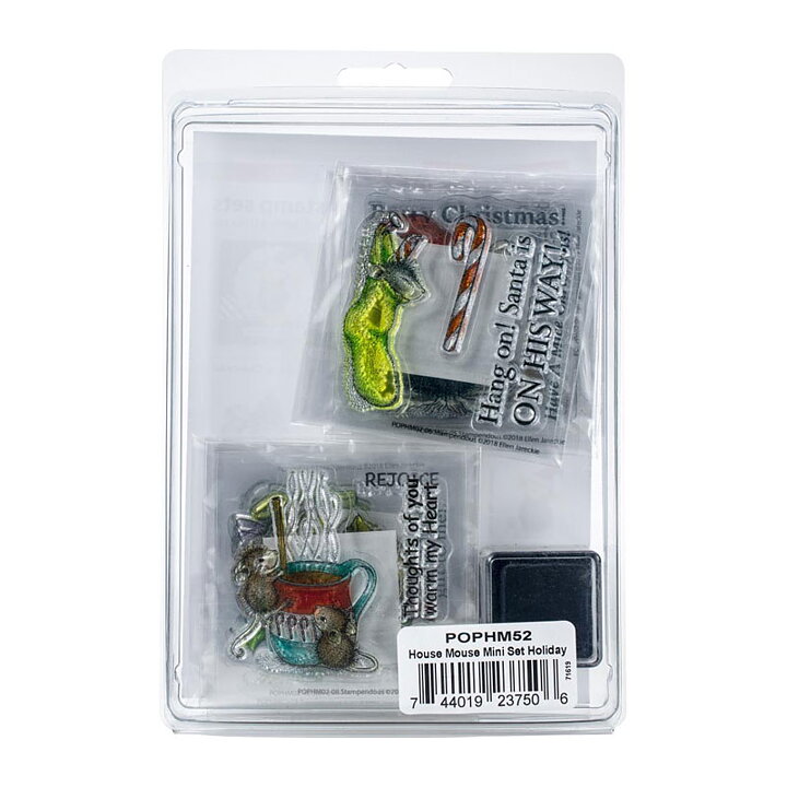 Stampendous Perfectly Clear Stamps - Mini Set Holiday