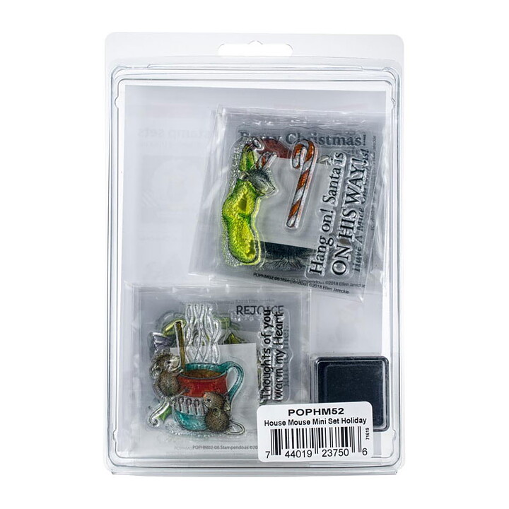 Stampendous Perfectly Clear Stamps - Mini Set Holiday