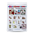 Stampendous Perfectly Clear Stamps - Mini Set Holiday