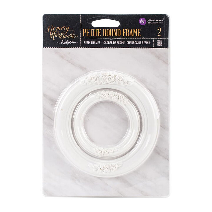 Prima Marketing Memory Hardware Resin Frames - Petite Round