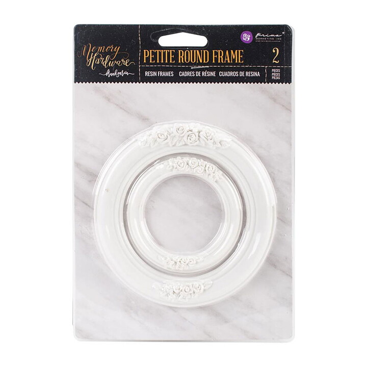 Prima Marketing Memory Hardware Resin Frames - Petite Round