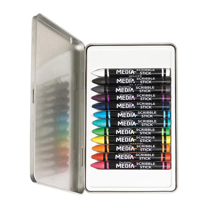 Ranger, Dina Wakley - Media Scribble Sticks Set 1
