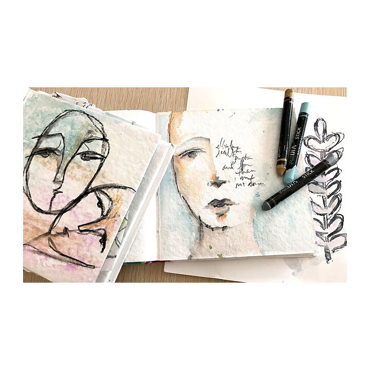 Ranger, Dina Wakley - Media Scribble Sticks Set 1