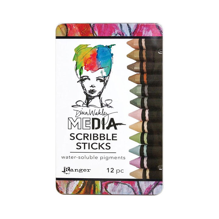 Ranger, Dina Wakley - Media Scribble Sticks Set 3