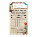 Bo Bunny Clear Stamps - Time And Place