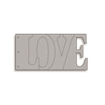 BoBunny My Word Album 6x12 - Love