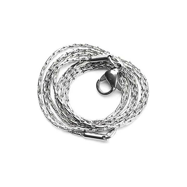 Cousin Stainless Steel Elegance Chain - Slide A Bead 