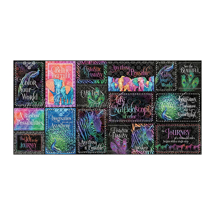 Graphic 45 Kaleidoscope Journaling & Ephemera Cards
