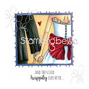 Stamping Bella Cling Rubber Stamps - Closeups "I Do"