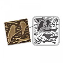 Sizzix DecoEmboss Dies Vintaj - Woodland Birds