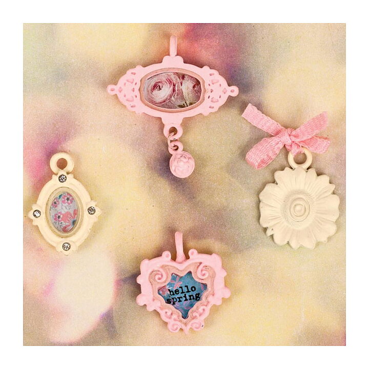 Prima Marketing  Vintage Metal Trinkets - Pastel