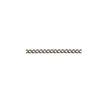 Cousin Basic Metal Findings - Silver Chain Small Flat 117 cm