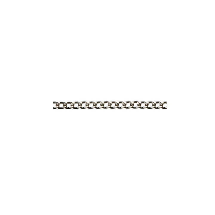 Cousin Basic Metal Findings - Silver Chain Small Flat 117 cm